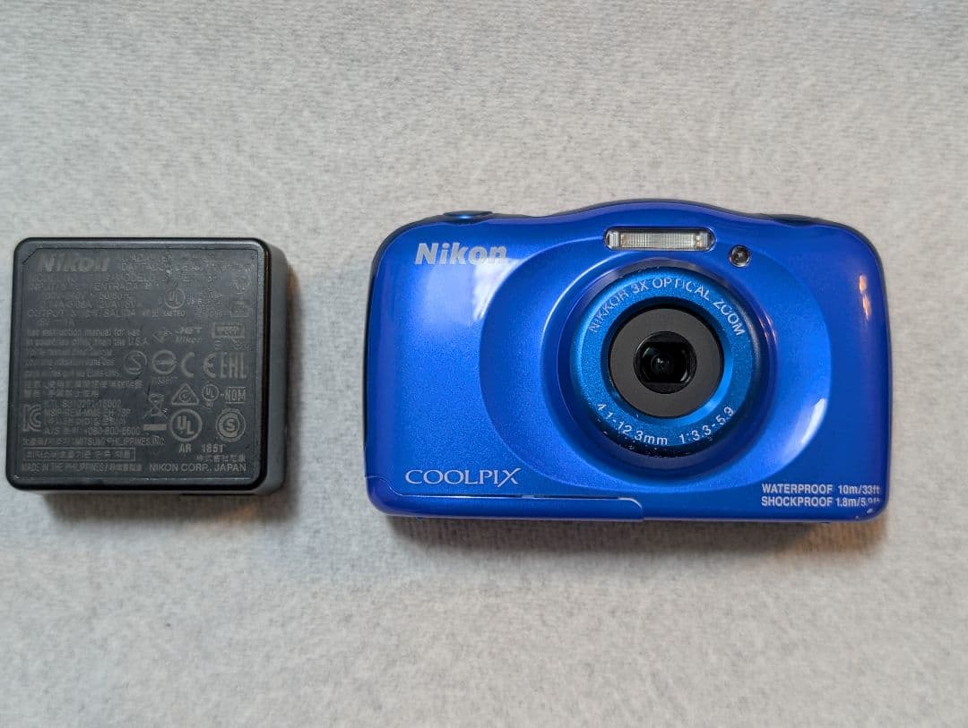 Nikon COOLPIX 防水デジタルカメラ W100 ブルー