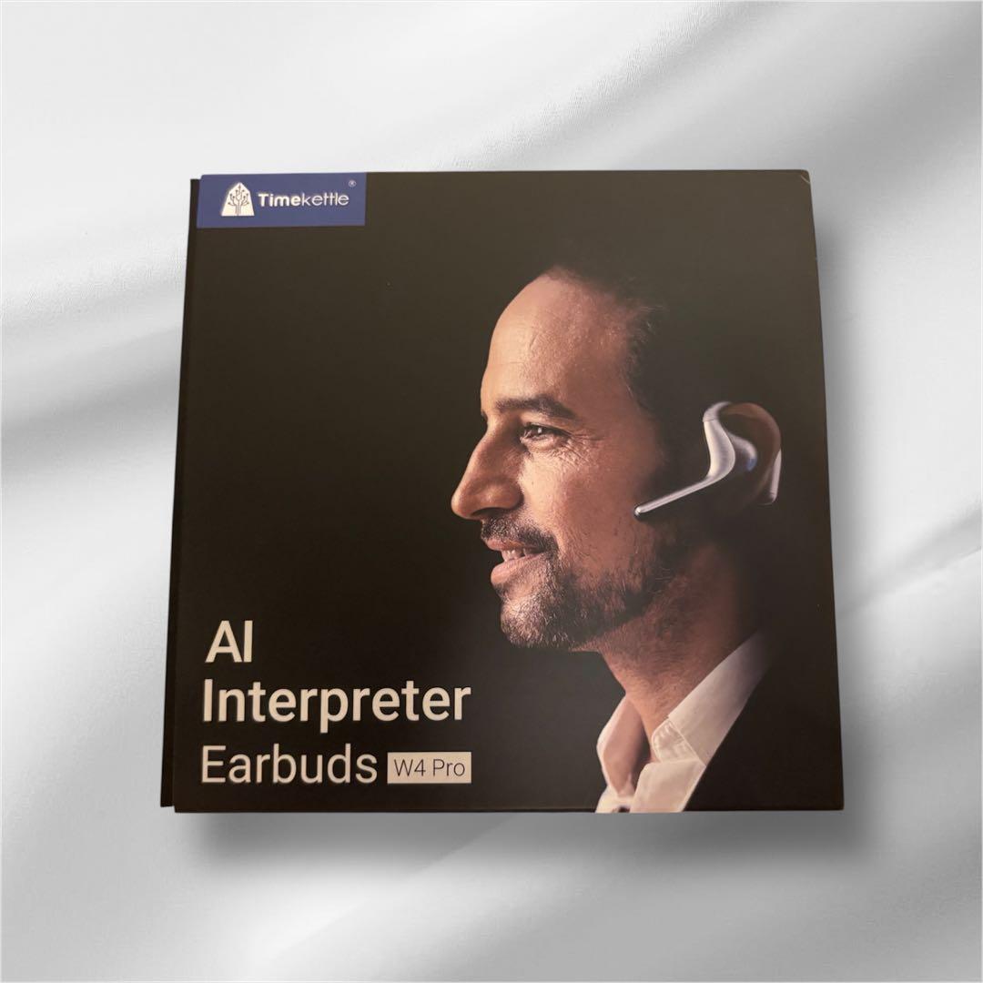 【未使用】Timekettle W4 Pro AI翻訳イヤホン｜同時通訳対応