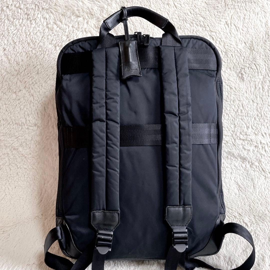 ペッレモルビダ レザー ナイロン 大容量 バックパック リュック ビジネスバッグ