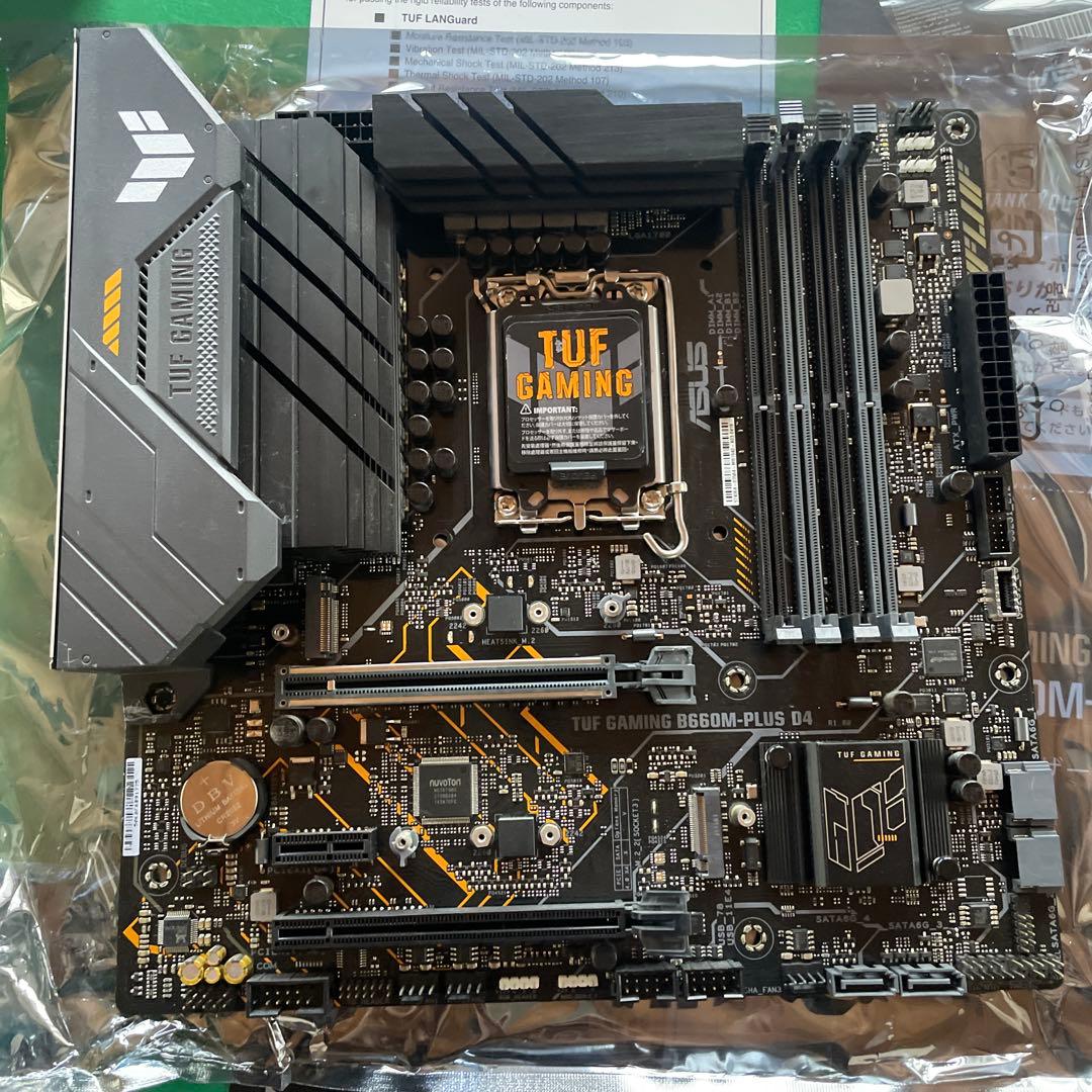 マザーボード ASUS TUF GAMING B660M-PLUS D4