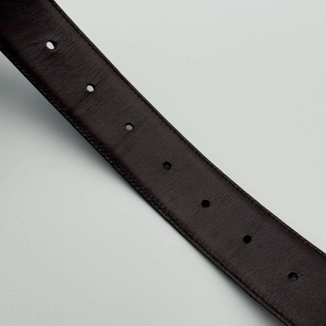 ✨良品✨GUCCI ベルト Gバックル ゴールド金具 純正ベルト レザー