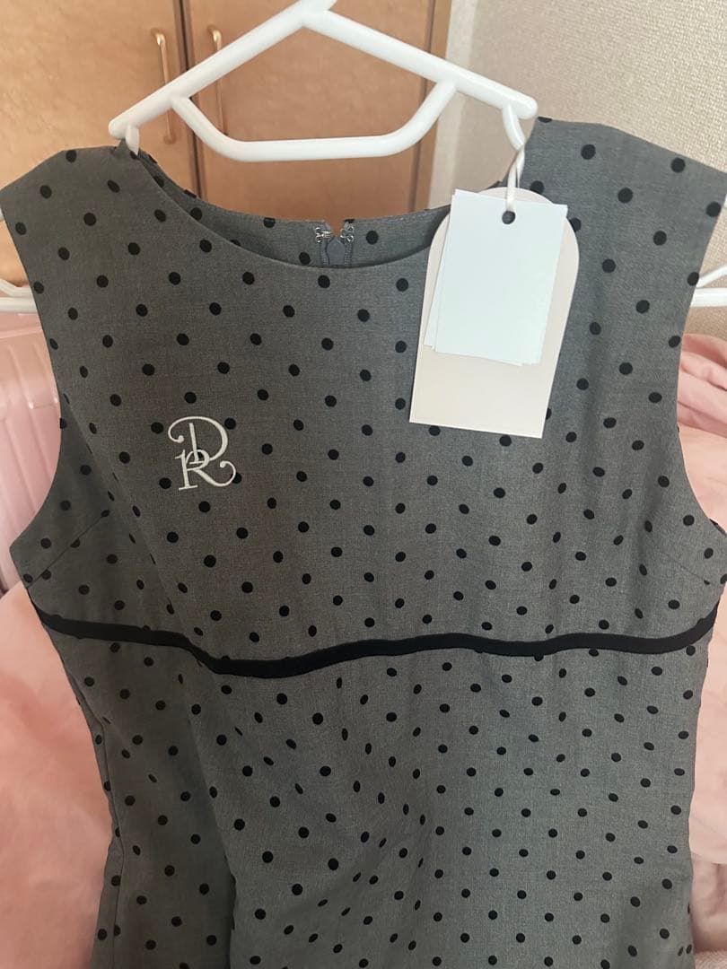 Darich フロッキードットノースリミニワンピース