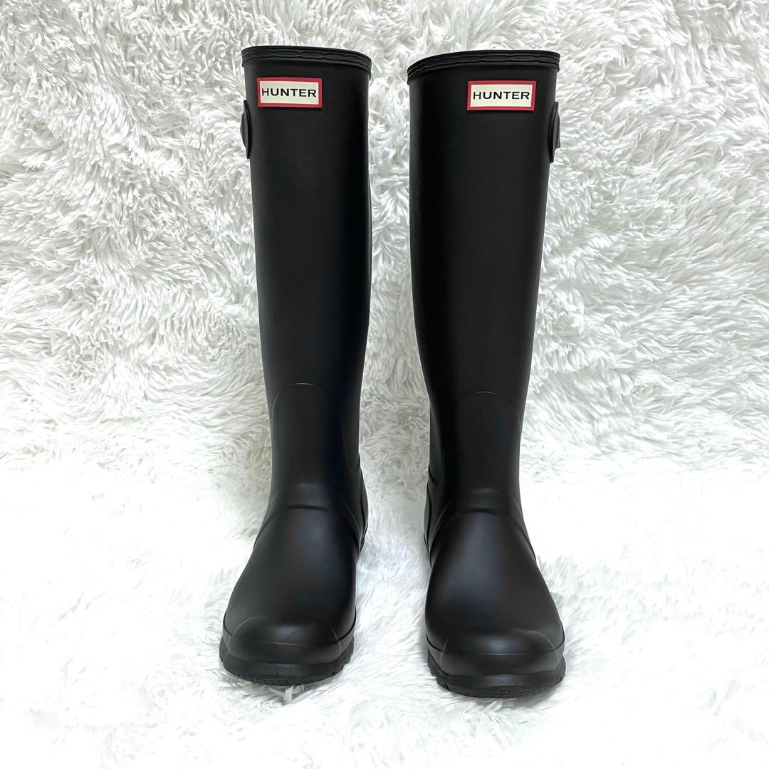 HUNTER ハンター レインブーツ ロングUK6 25cm