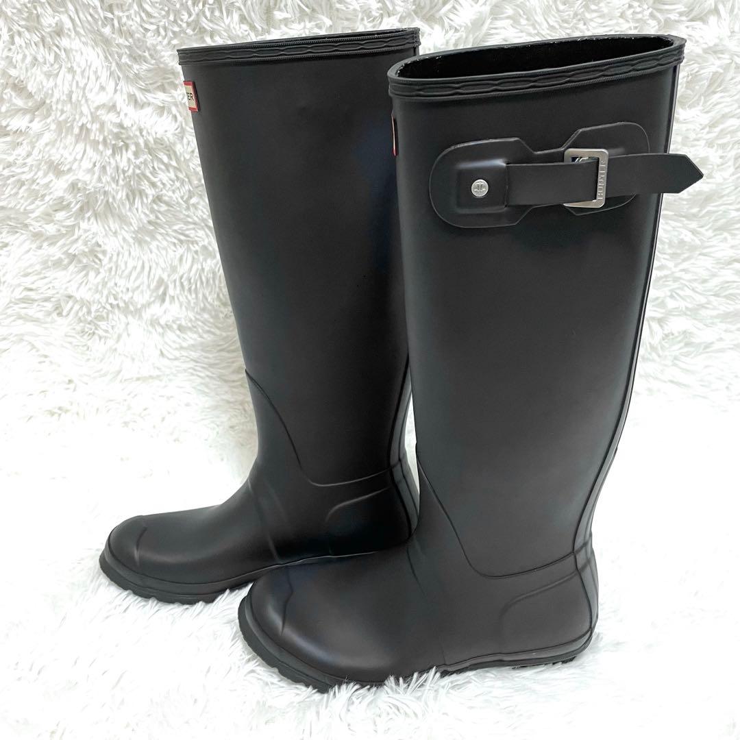 HUNTER ハンター レインブーツ ロングUK6 25cm
