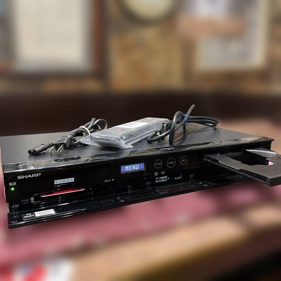 SHARP AQUOS BD-S550 12倍録 500G 新品リモ付フル装備！