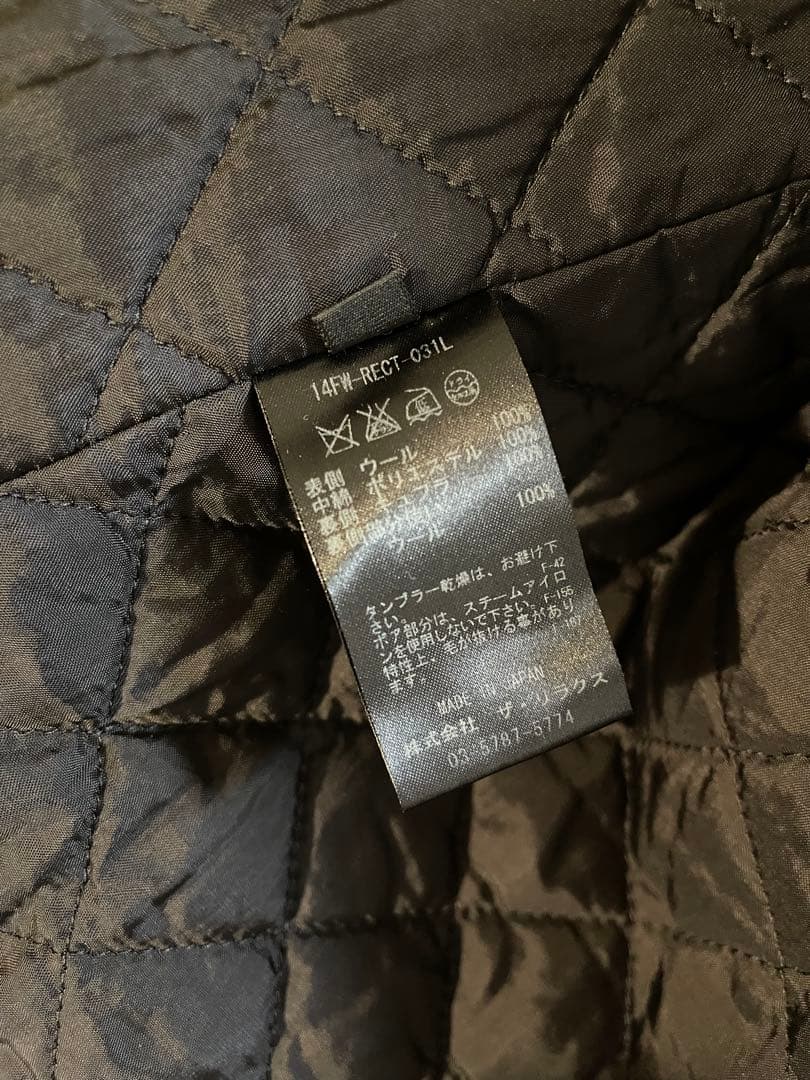 ブラウン モッズコート 36サイズ　リラクス　ライナー　ファーベスト付