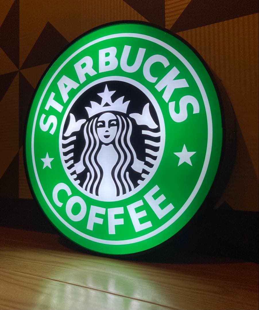 スタバ 電飾 看板 ネオンサイン 壁飾り ランプ レトロ ライト アメリカン雑貨