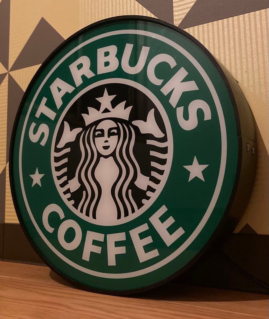 スタバ 電飾 看板 ネオンサイン 壁飾り ランプ レトロ ライト アメリカン雑貨