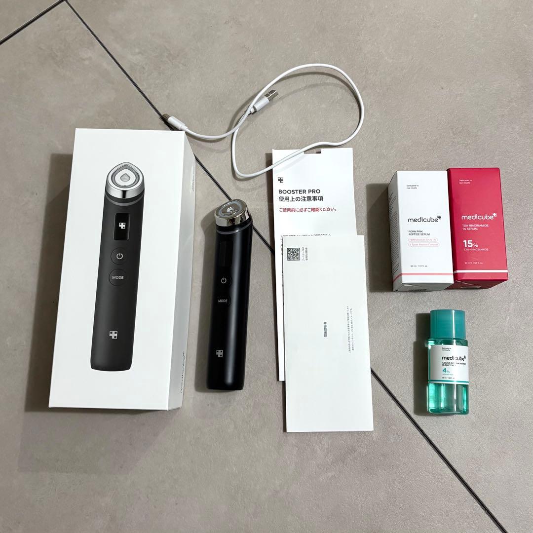 メディキューブ 美顔器 ブースタープロ アンプルセット