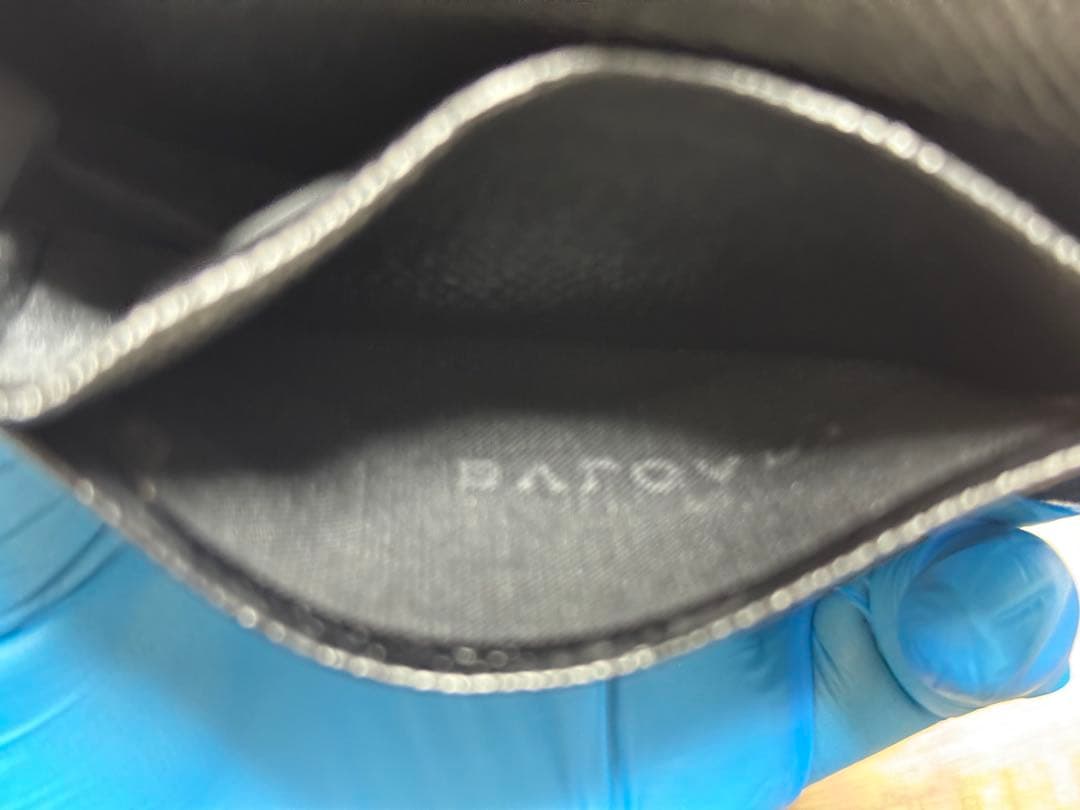 鑑定済み　箱付き　ブルガリ　BVLGAR 名刺入れ　カードケース　黒　ブラック