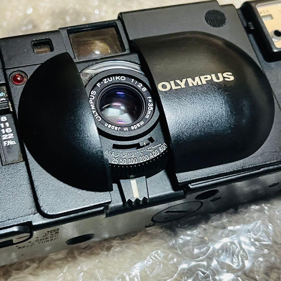 OLYMPUS XA カメラ　＋　A11 フラッシュ動作品