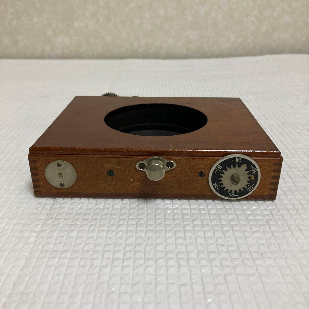 TS62 希少 ソルトンシャッター 木製 JPE推奨 カメラ周辺機器 動作未確認
