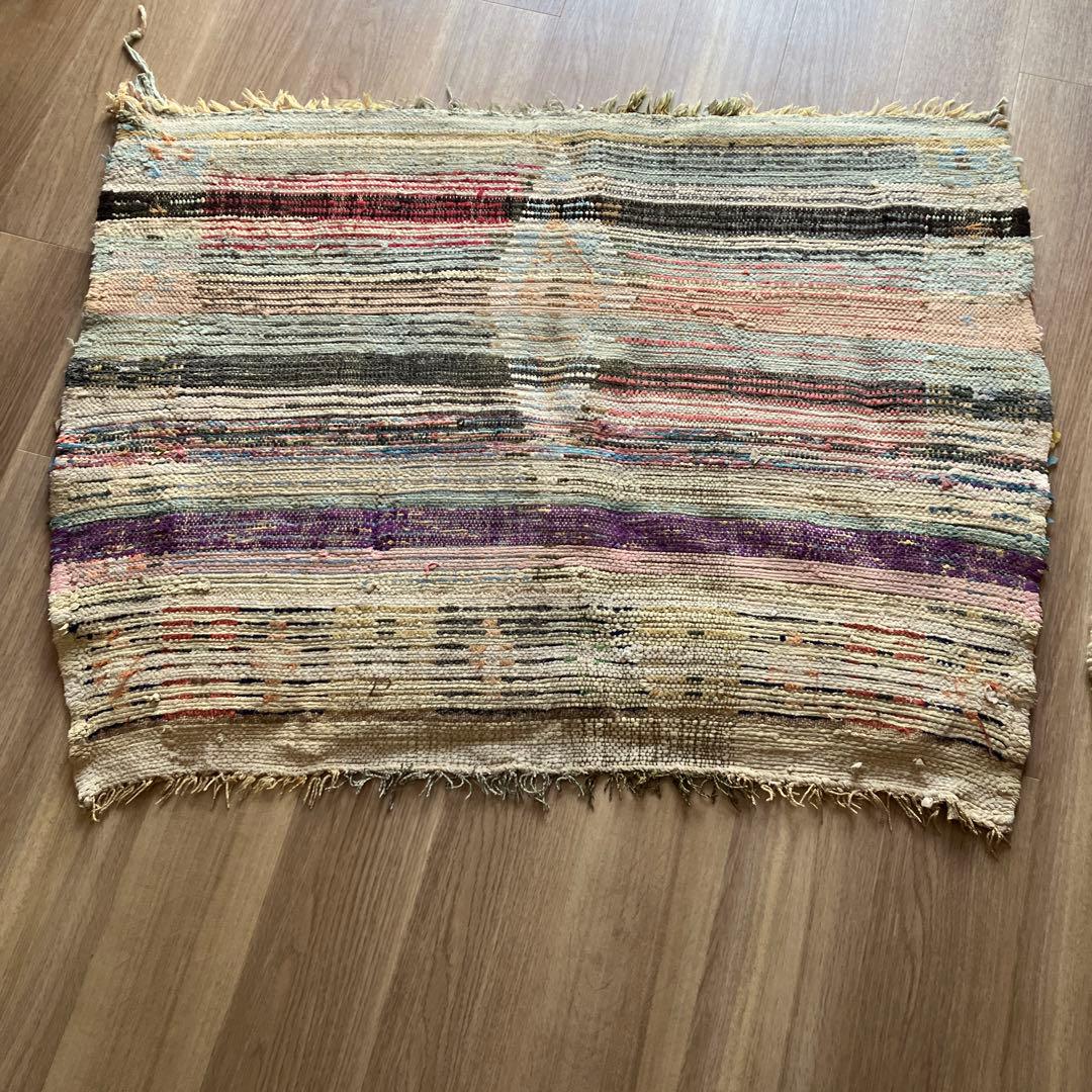 モロッコ　ラグ　ヴィンテージボシャルウィット