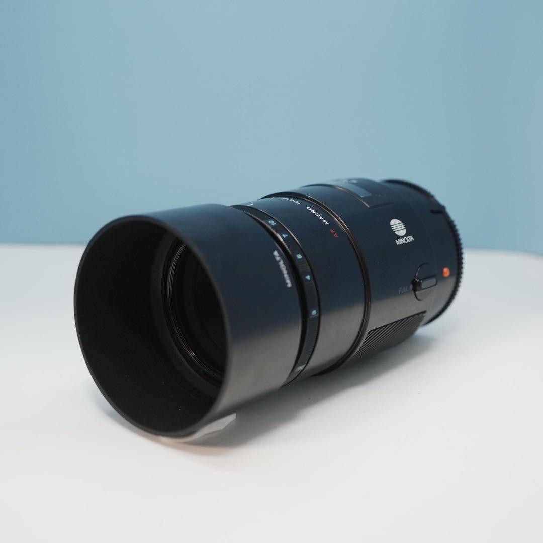 MINOLTA純正 100mm F2.8 MACRO 美品 a3838