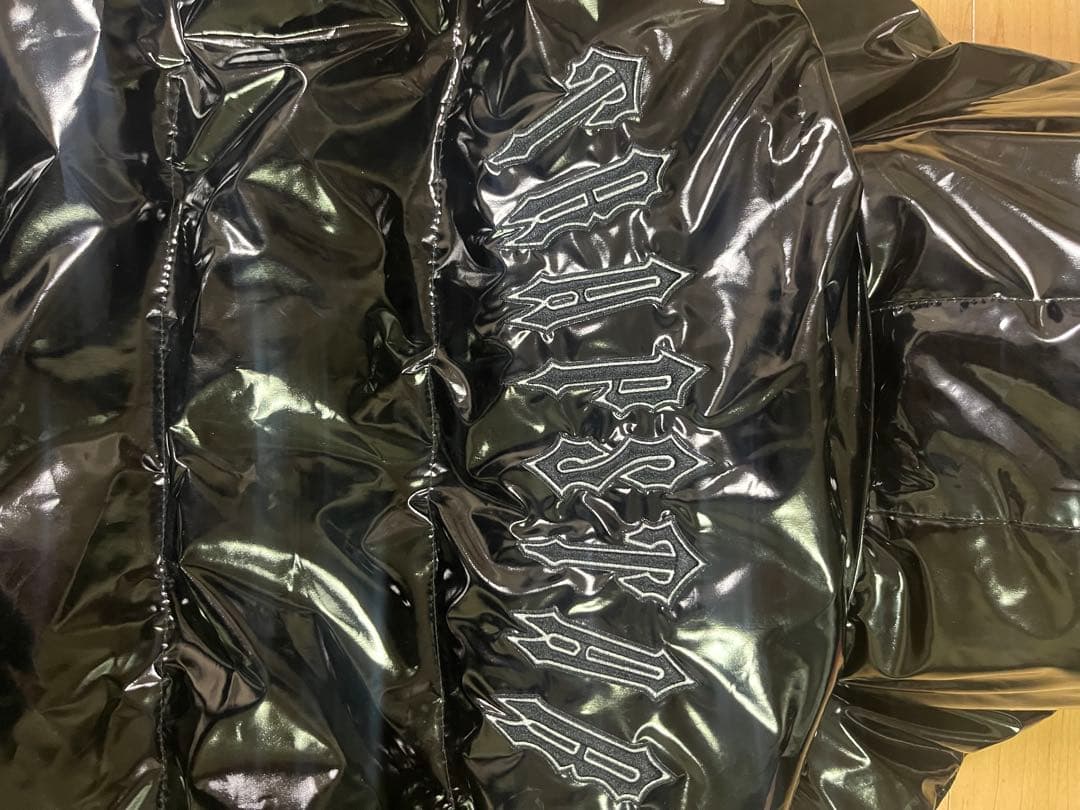 UK、US drip トラップスターテカテカダウンジャケット