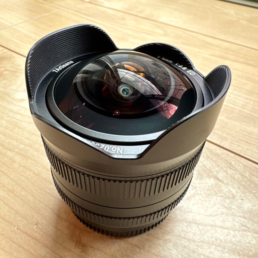 7Artisans 7.5mm F2.8 Fish-eye II富士Xマウント