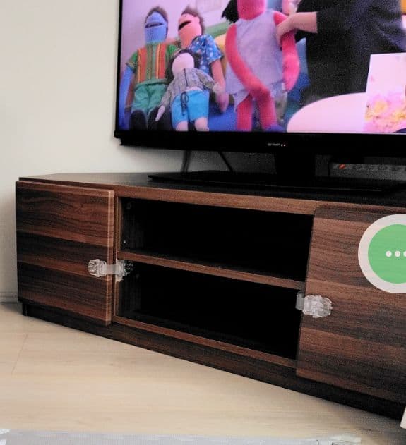 【※様限定】テレビ台　110　テレビボード　角　コーナー　ブラウン