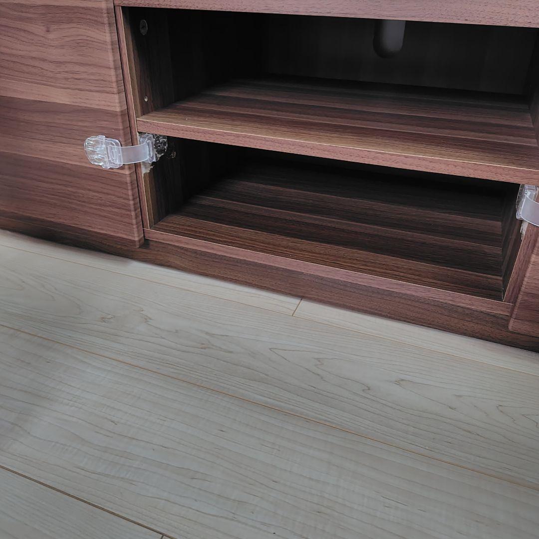 【※様限定】テレビ台　110　テレビボード　角　コーナー　ブラウン