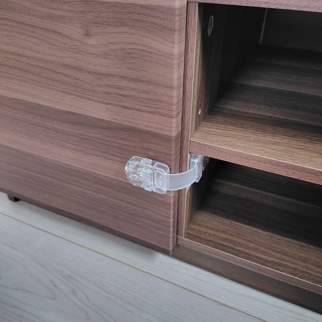 【※様限定】テレビ台　110　テレビボード　角　コーナー　ブラウン