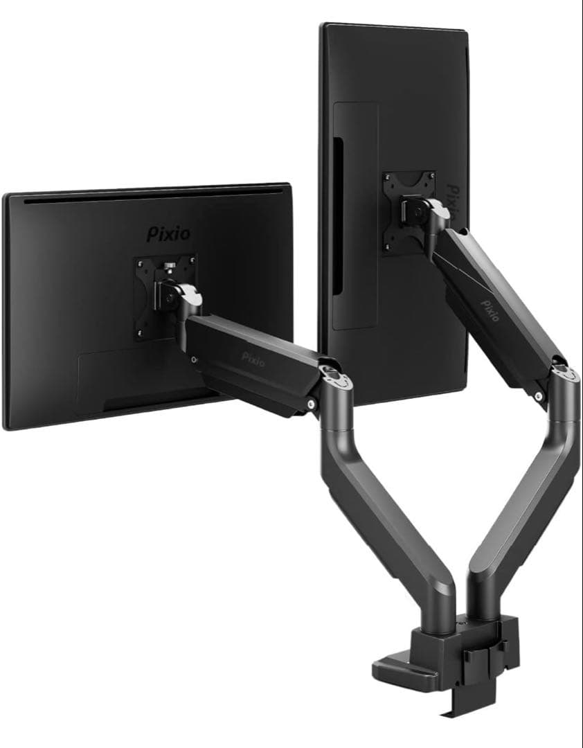 Pixio PS2D デュアルアーム(黒)