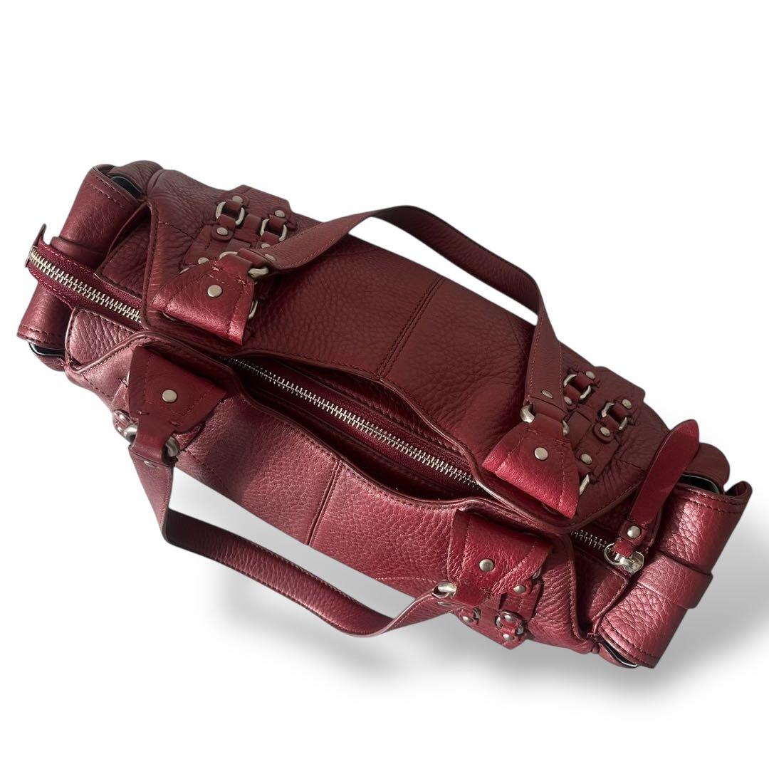 バッグ y2k archive cole haan studs leather bag