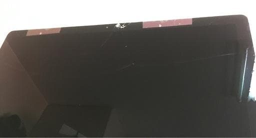 Apple iMac 27インチ 画面ひび割れあり macOS Mojave