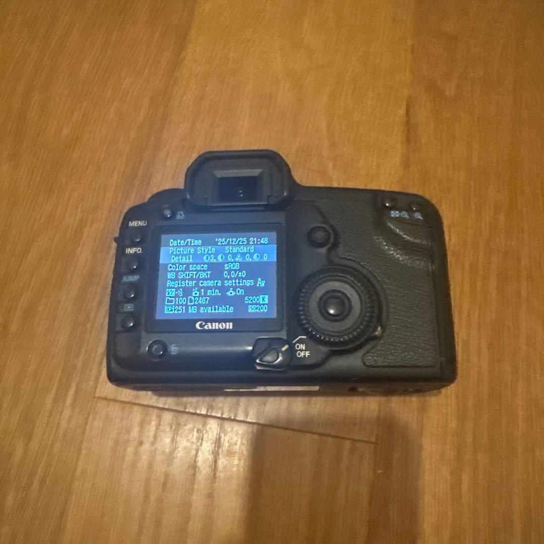 [美品] Canon EOS 5D 初代　デジタル一眼レフカメラ