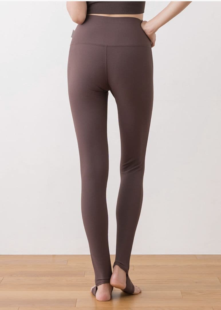 【匿名配送】【新品未使用】SUKALA ヨガ リブトレンカレギンス Lサイズ