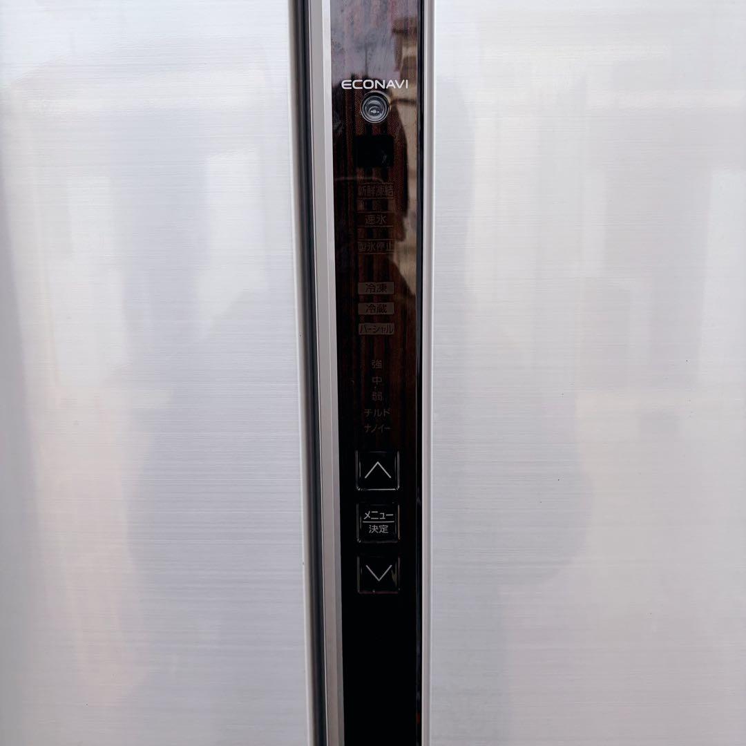 運搬取付無料！シルバー純正Panasonic大容量パワフル冷蔵庫！完動超美品！