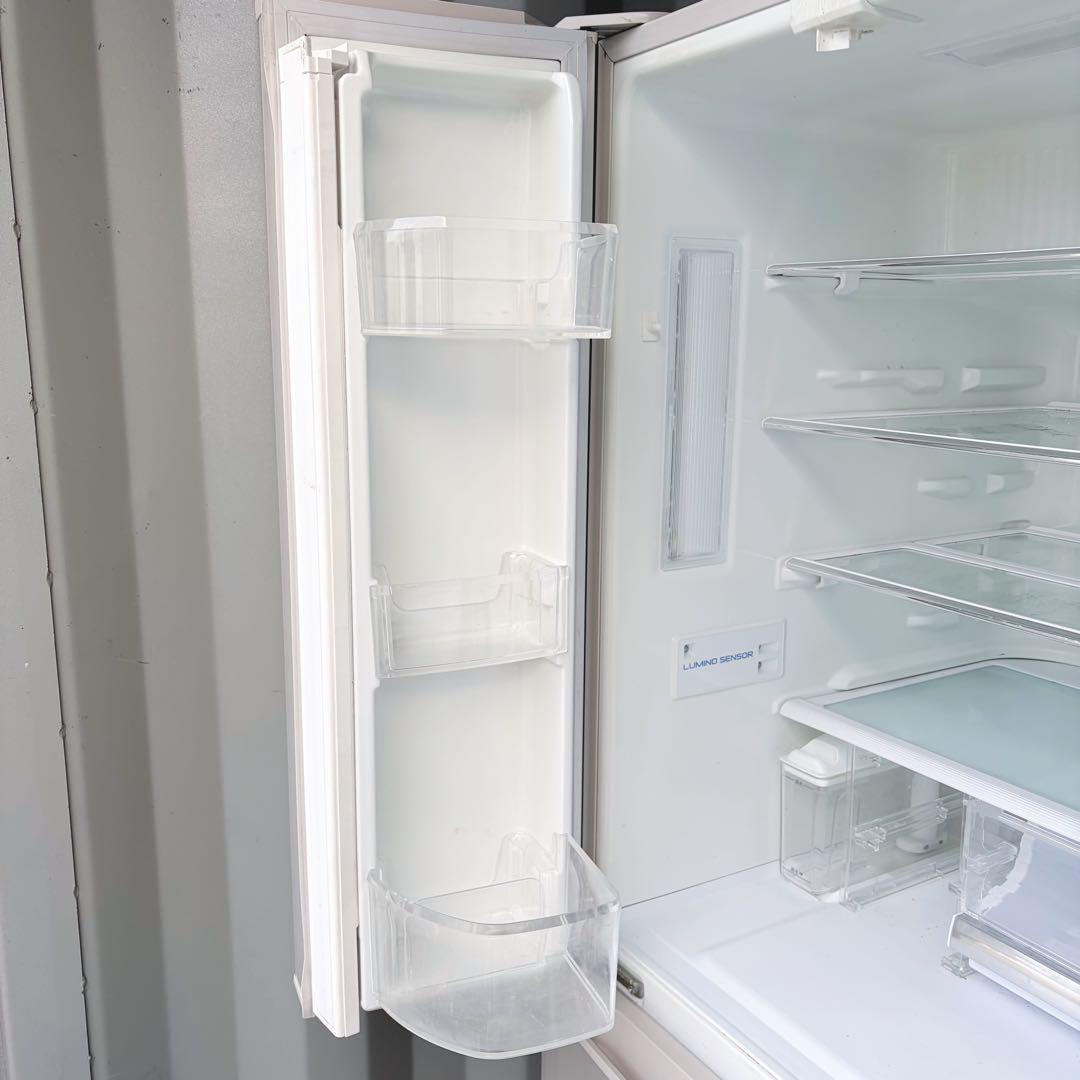 運搬取付無料！シルバー純正Panasonic大容量パワフル冷蔵庫！完動超美品！