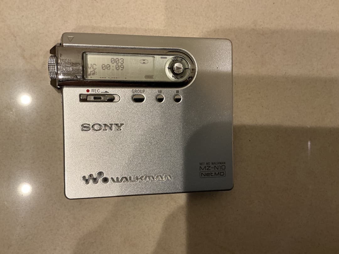 SONY MZ-N10 ポータブルMDプレーヤー