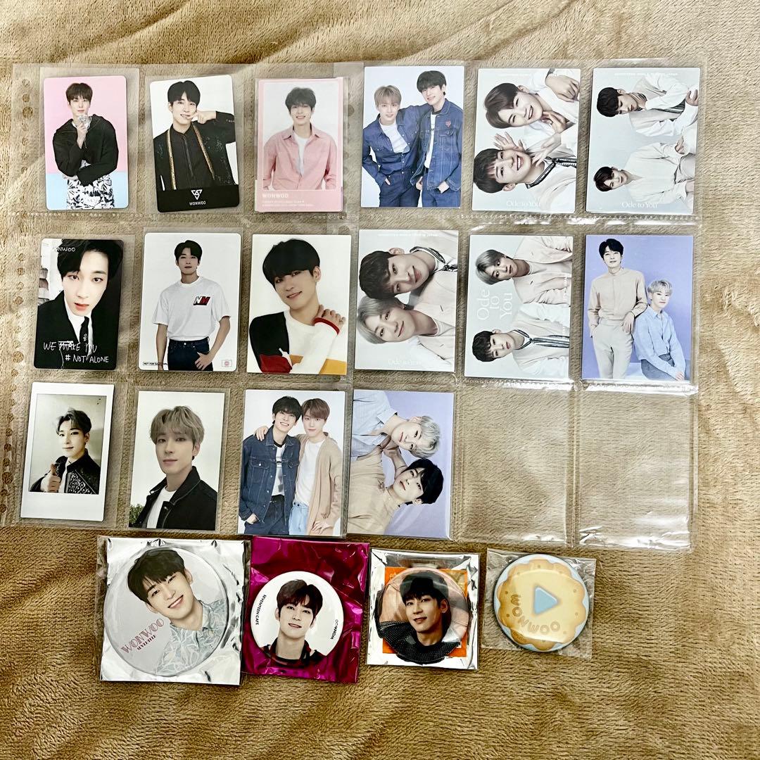 seventeen ウォヌ トレカ 缶バッジ まとめ売り