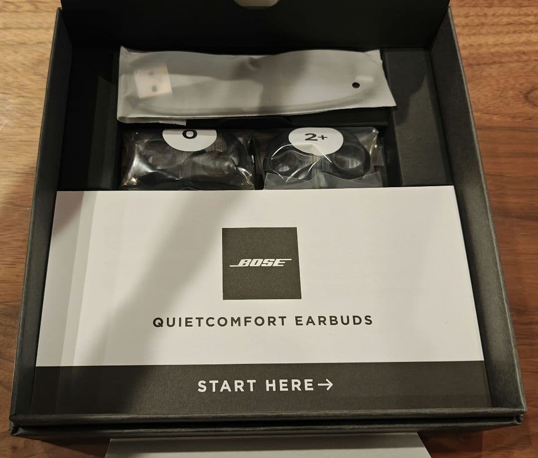 イヤホン BOSE QUIETCOMFORT EARBUDS BLACK