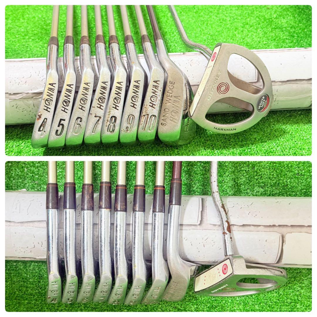 ホンマ オデッセイ 初心者 メンズ ゴルフクラブセット フルセット 一式