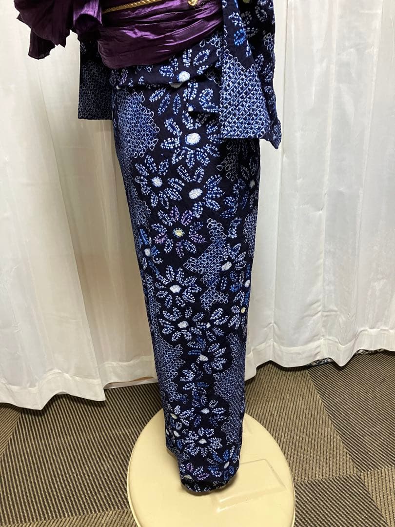 momo！有松鳴海総絞り浴衣のみ150.5±5