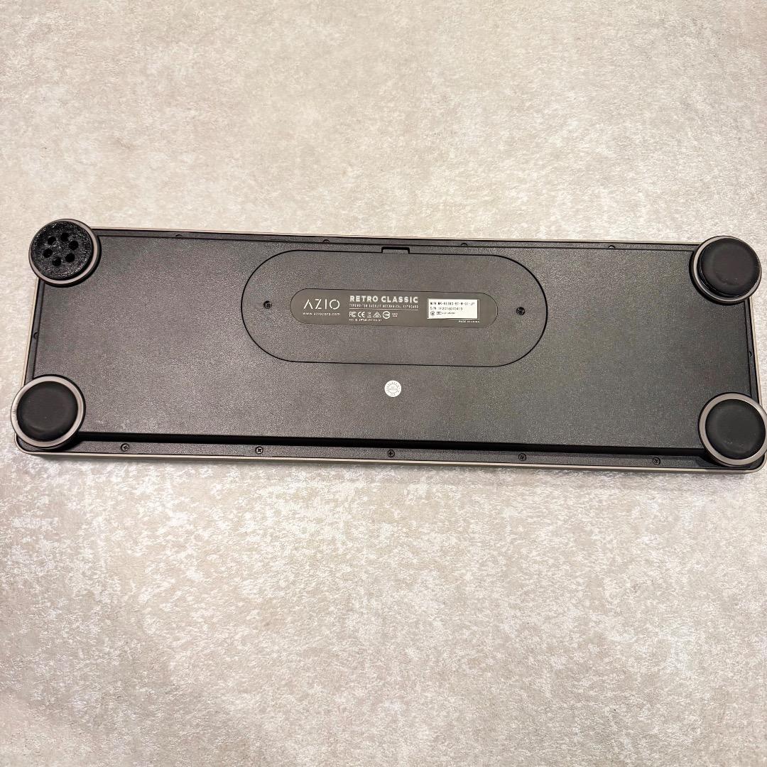 キーボード AZIO Retro Classic MK-RETRO-BT-W-01-JP