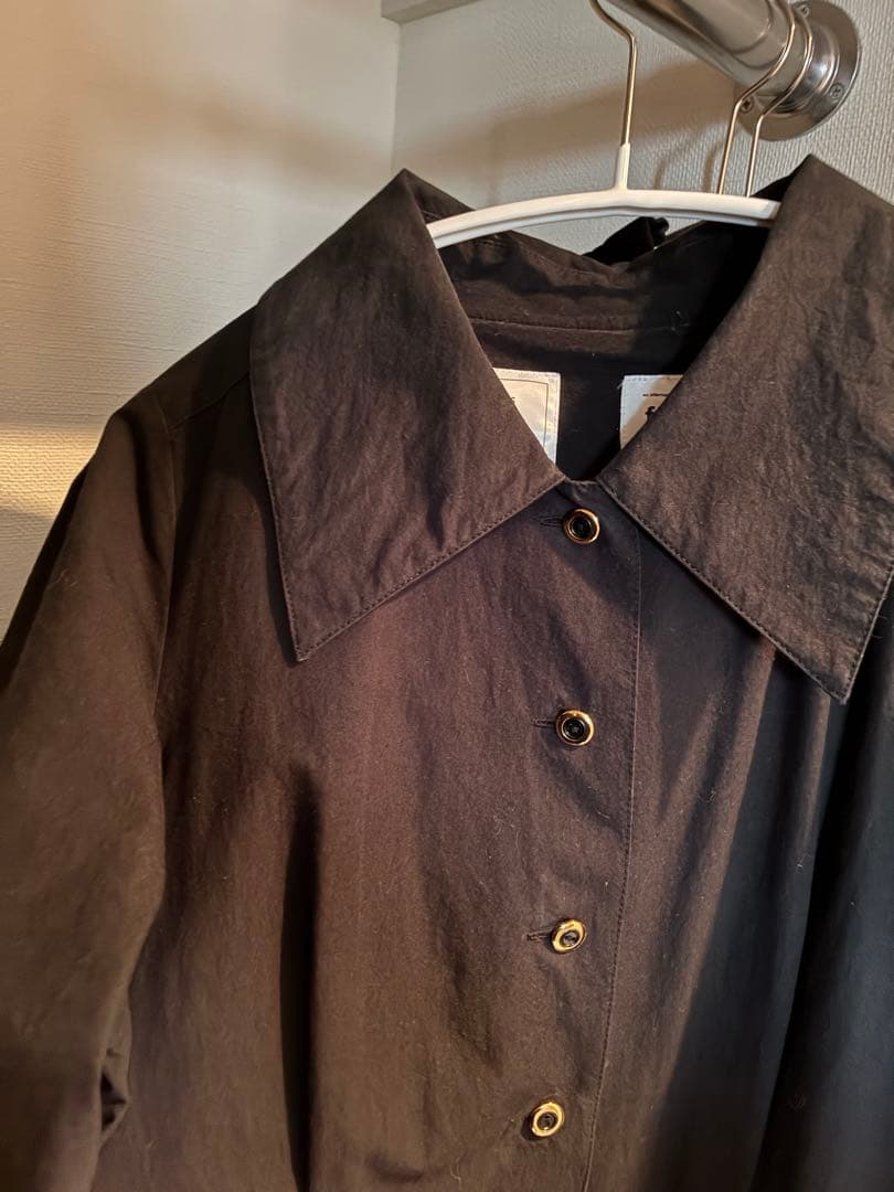 foufou 【THE DRESS #55】ゴールドボタンシームタックドレス