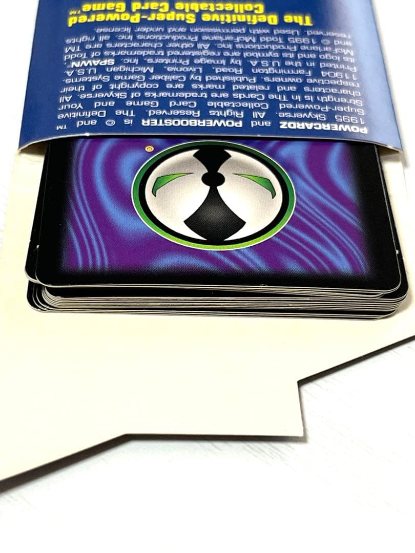 SPAWN CARDS BOX シュリンク未開封 エポック社 1998 オマケ付