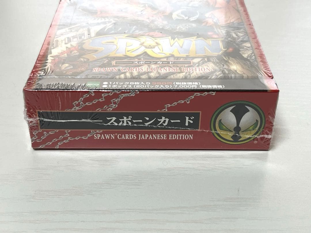 SPAWN CARDS BOX シュリンク未開封 エポック社 1998 オマケ付
