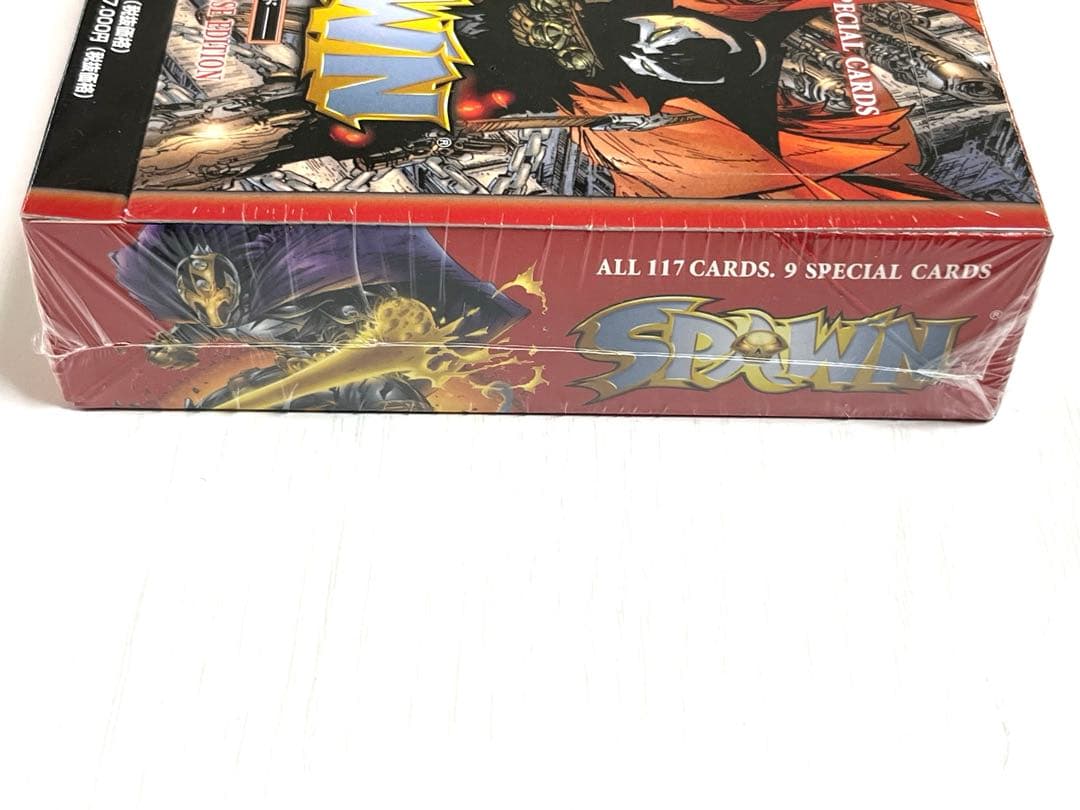 SPAWN CARDS BOX シュリンク未開封 エポック社 1998 オマケ付