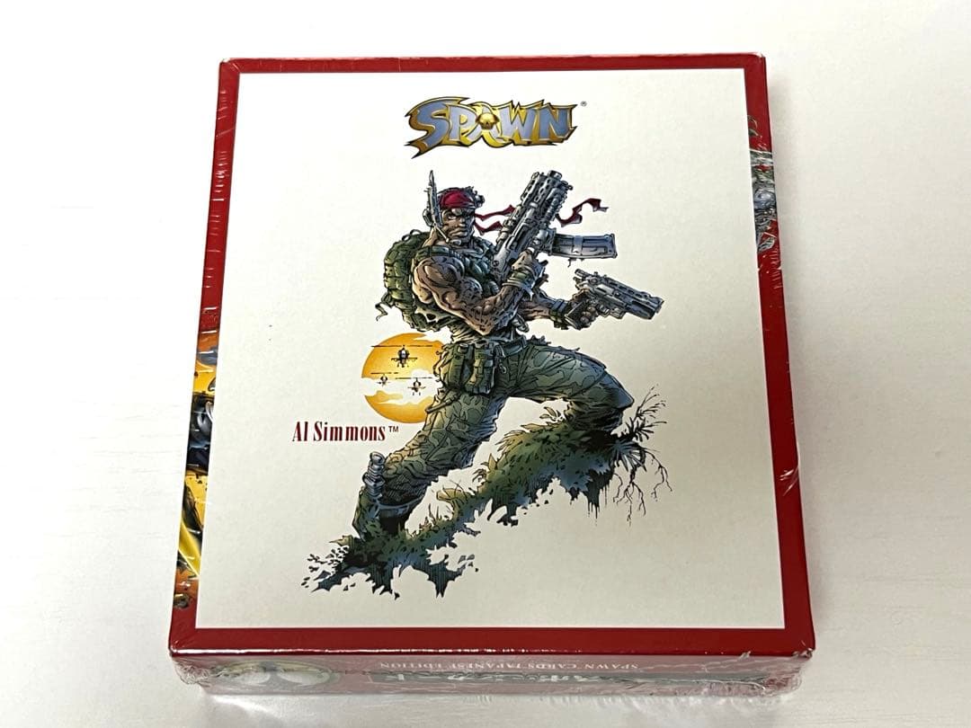 SPAWN CARDS BOX シュリンク未開封 エポック社 1998 オマケ付