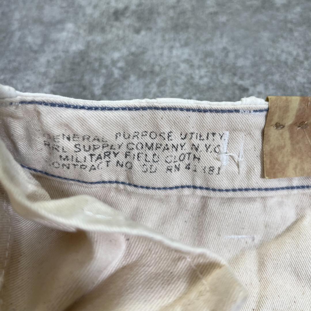 RRL カーゴショーツ　ハーフパンツ【W29】白　ヴィンテージモデル