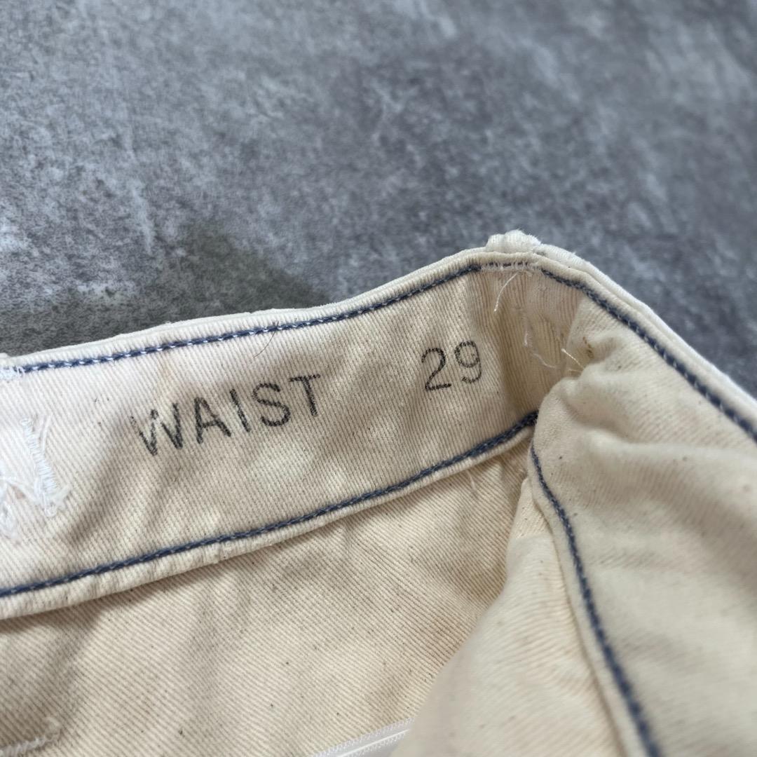 RRL カーゴショーツ　ハーフパンツ【W29】白　ヴィンテージモデル