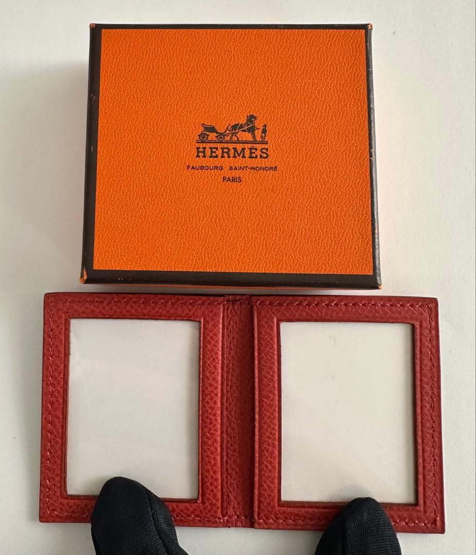 [新品未使用]HERMES エルメス　ミニ フォトフレーム
