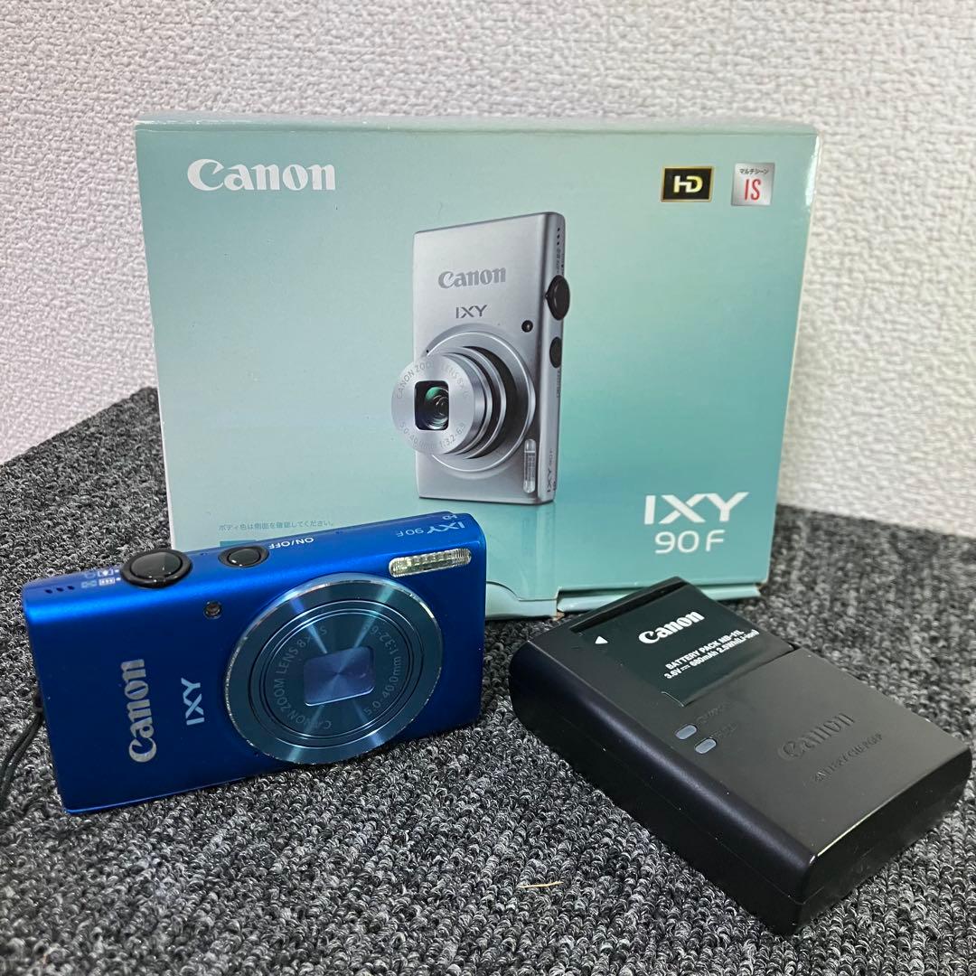 【箱付】Canon IXY90F コンパクトデジタルカメラ　ブルー