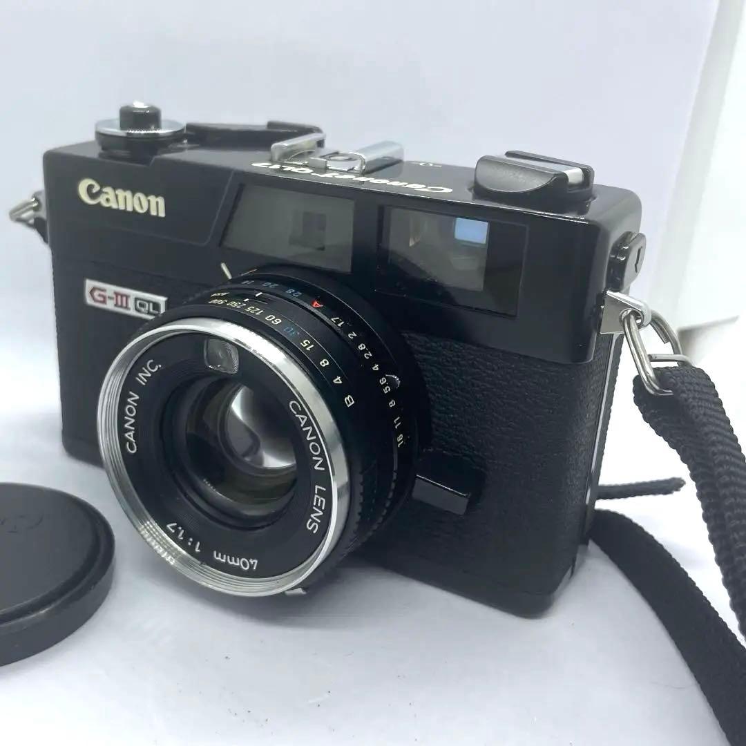 【美品ジャンク】Canon Canonet QL17 G-III ブラック