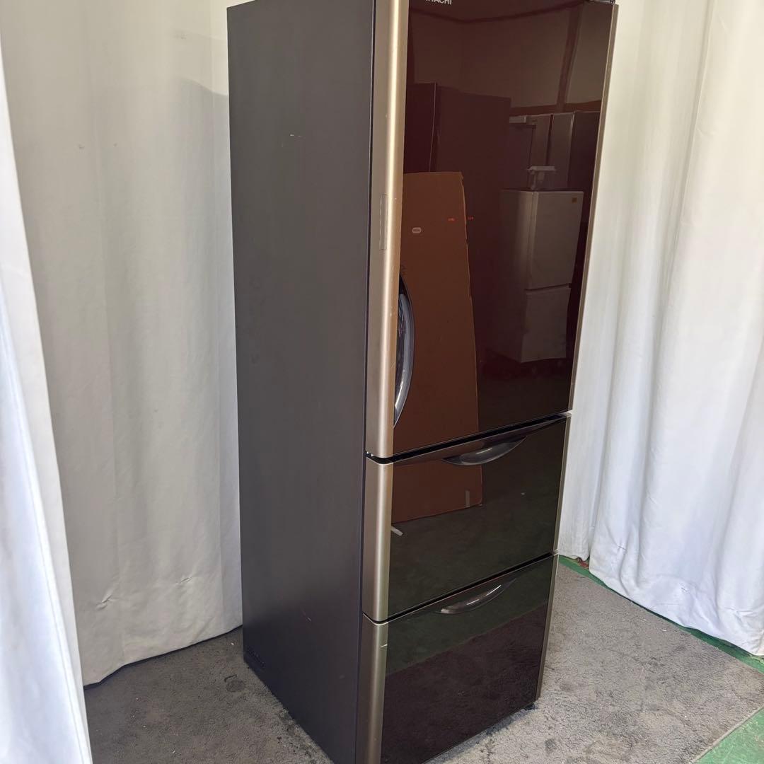 ★36　冷蔵庫　日立　大型　300-400ℓ　安い　綺麗　右開き　中古　設置無料