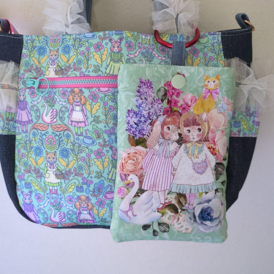 チュールトートバック　２点