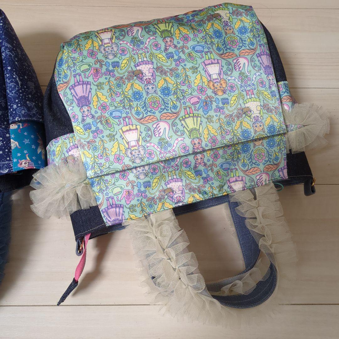 チュールトートバック　２点