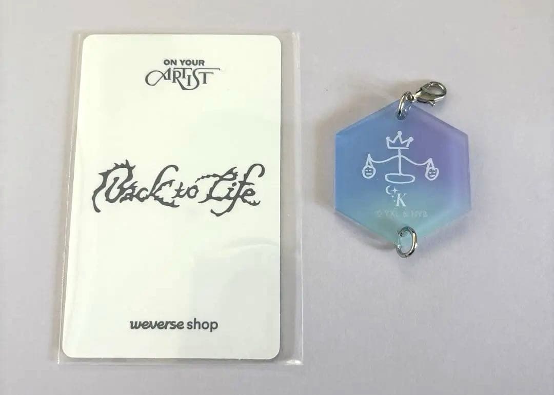 &TEAM BTL M2 K ケイ　CAFE カフェ　アクリルチャーム　トレカ